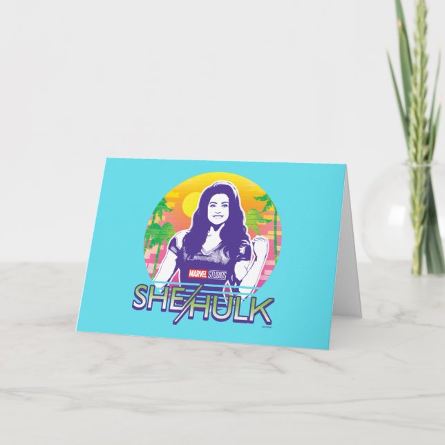 Carte Graphique Rétroonde She-Hulk (Devant)
