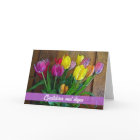 Gratulerer med dagen Tulips