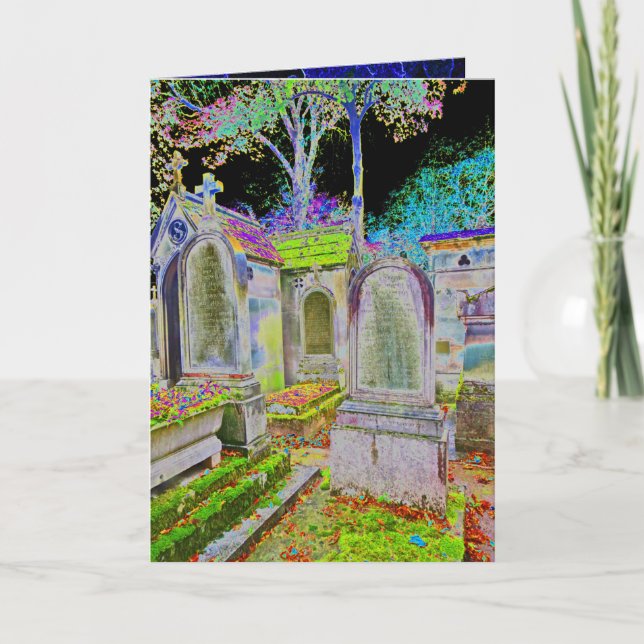 Carte Graveyard - Protection Blessing & Explication Card (Devant)
