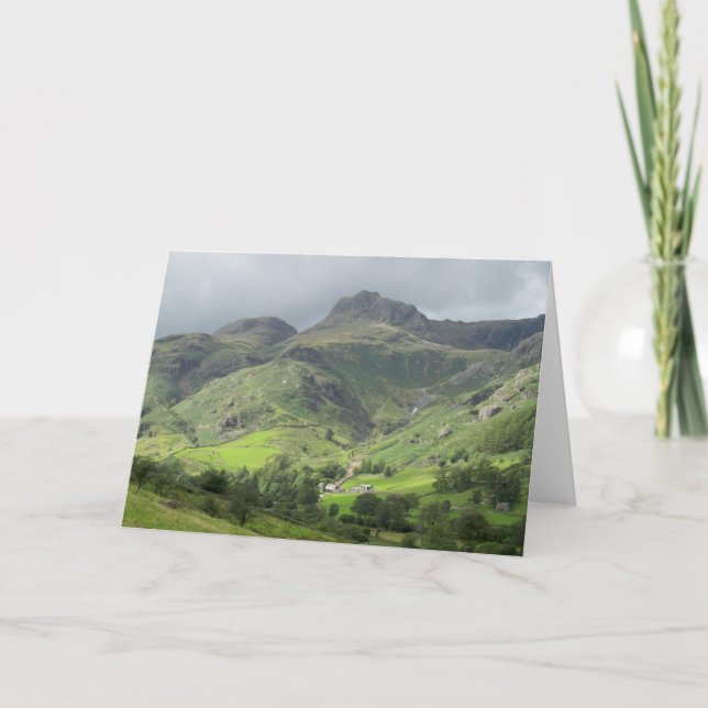 Carte Great Langdale Valley, Lake District, Angleterre (Devant)