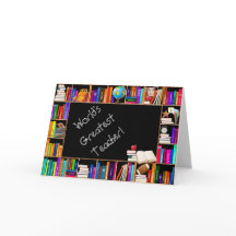 Carte Greeing du plus grand professeur du monde
