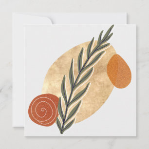 Carte Green Stalk Boho