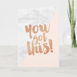 Carte Greeting Card Promotion You Got This