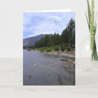 Carte *Greeting de collection du sud du lac Tahoe