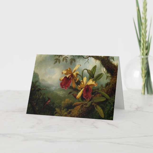 Carte Greetingcard avec la peinture de Martin Johnson (Devant)