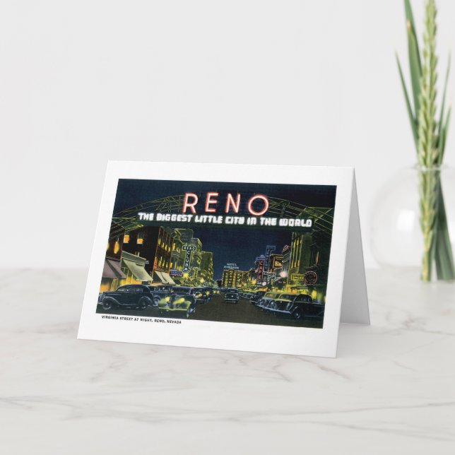 Carte Greetings from Reno, Nevada ! (Devant)
