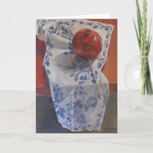 Carte Grenade blanche et bleue rouge