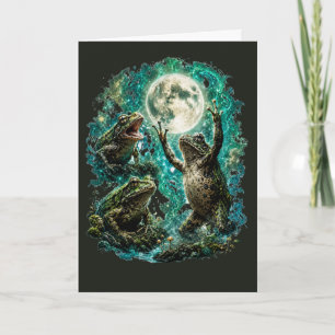 Carte Grenouille Psychedelique Grenouille Mystique Clair
