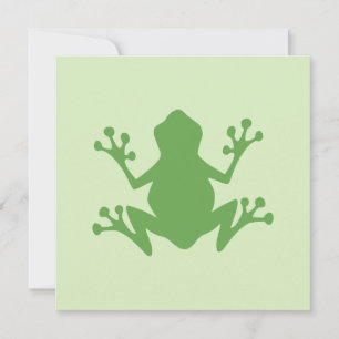 Carte Grenouille verte