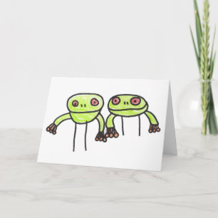 Carte grenouilles