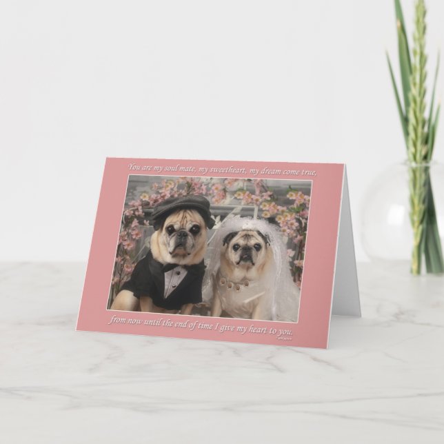 Carte Gretta et Oliver se marient (Devant)