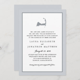 Carte Grey Cape Cod MARIAGE