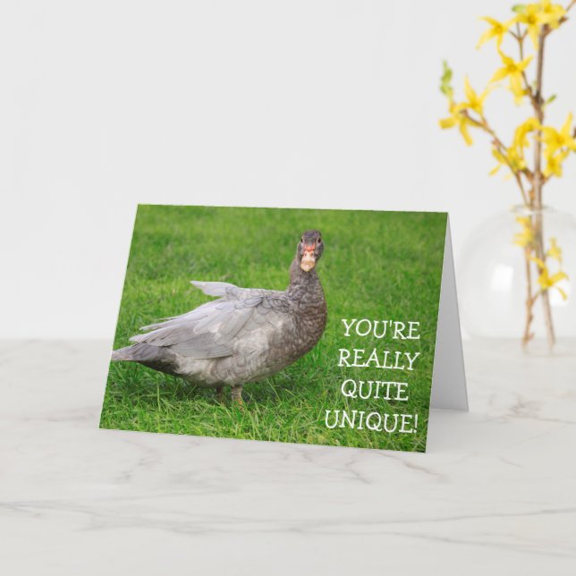 Carte Grey Goose mignonne Flattery Anniversaire (Fleur jaune)