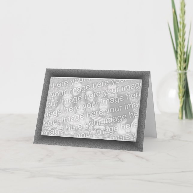 Carte Grey Speckled (Devant)