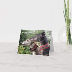 Carte Greyhound birthday card (p338)