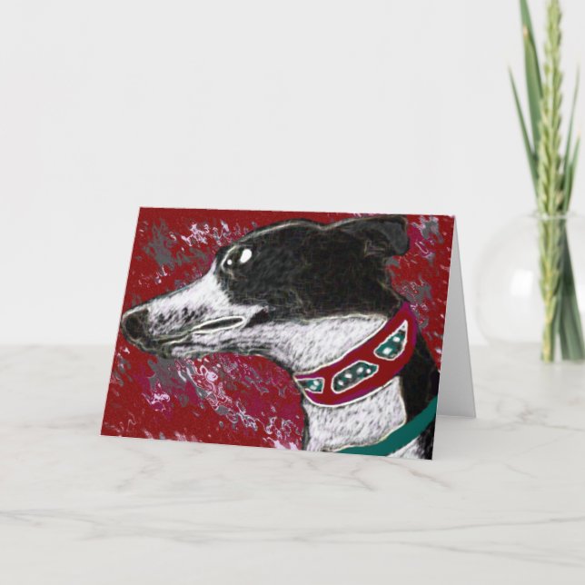 Carte Greyhound - Blanc à l'intérieur (Devant)