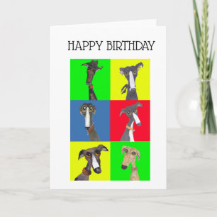 CARTE GREYHOUND COLLAGE