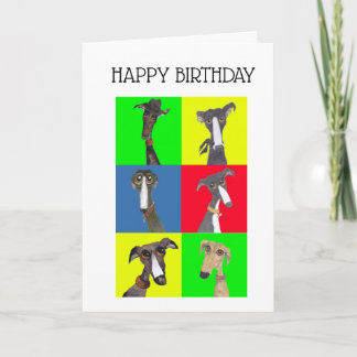 CARTE GREYHOUND COLLAGE