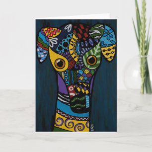 Carte Greyhound - Retraité Racing Greyhound Secourt