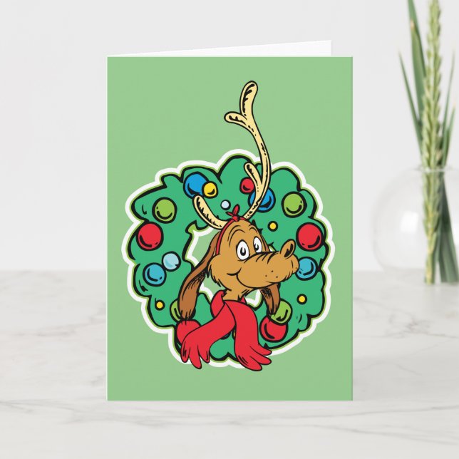 Carte Grille | Max Christmas Wreath (Devant)