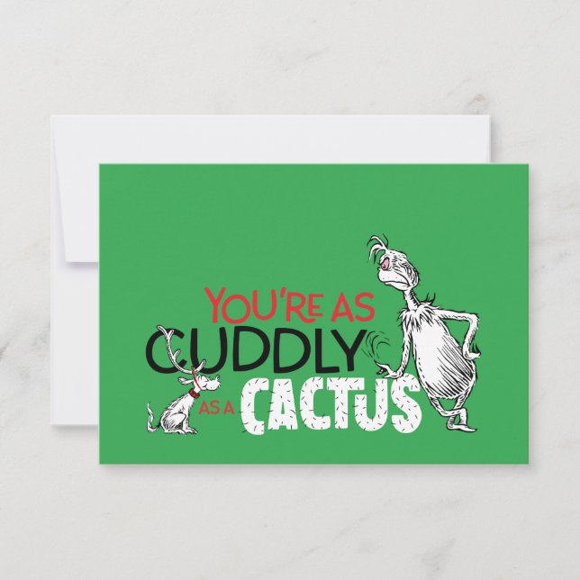 Carte Grille | Vous êtes aussi mou qu'un Cactus Cote (Devant)
