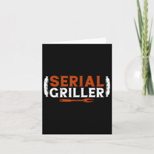 Carte Griller série Fête des pères Funny Grill Grill Bb