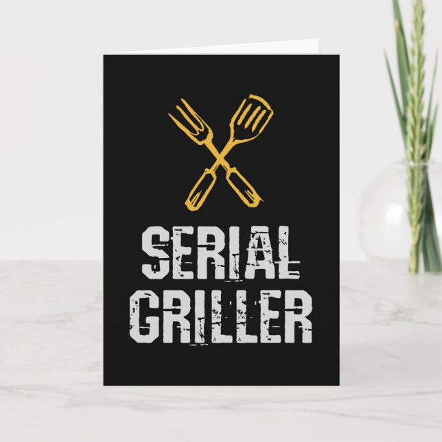 Carte Griller série Grill Barbecue maître Grill (Devant)