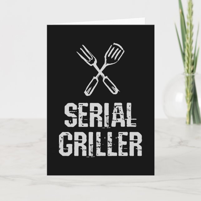 Carte Griller série Grill Barbecue maître Grill (Devant)