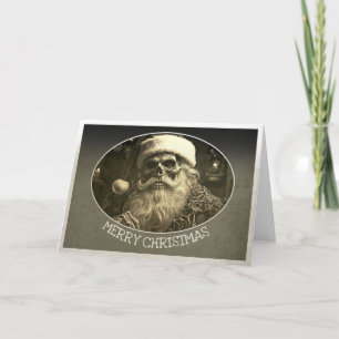 Carte Grim Christmas - Skeleton Père Noël 65609