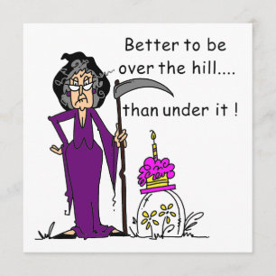 Carte Grim Reaper Humour d'anniversaire