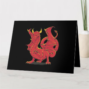 Carte Grimmy Red Dragon Chinois Rouge