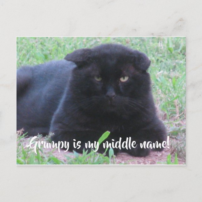 Carte grincheuse (Devant)