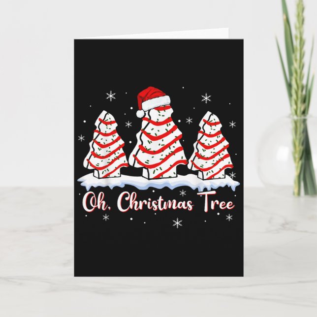 Carte Groovy Oh Christmas Tree Cakes Debbie Beckey Jen C (Devant)