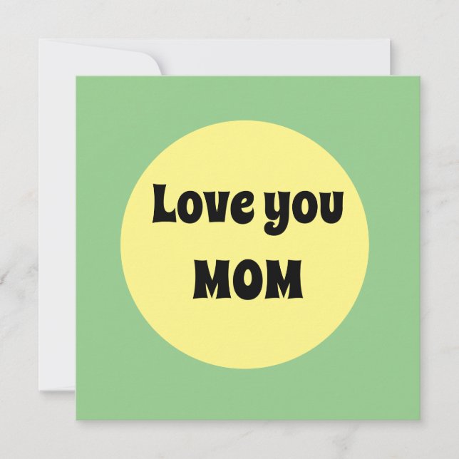 Carte Gros point jaune (Devant)