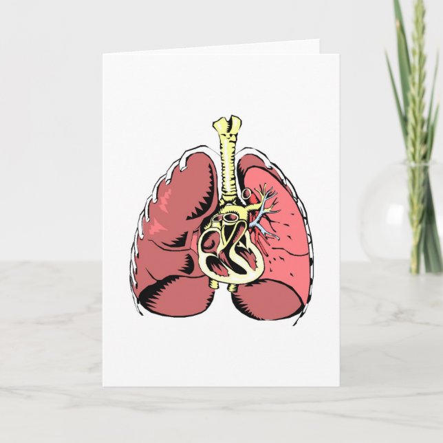 Carte Grosses poumons roses (Devant)