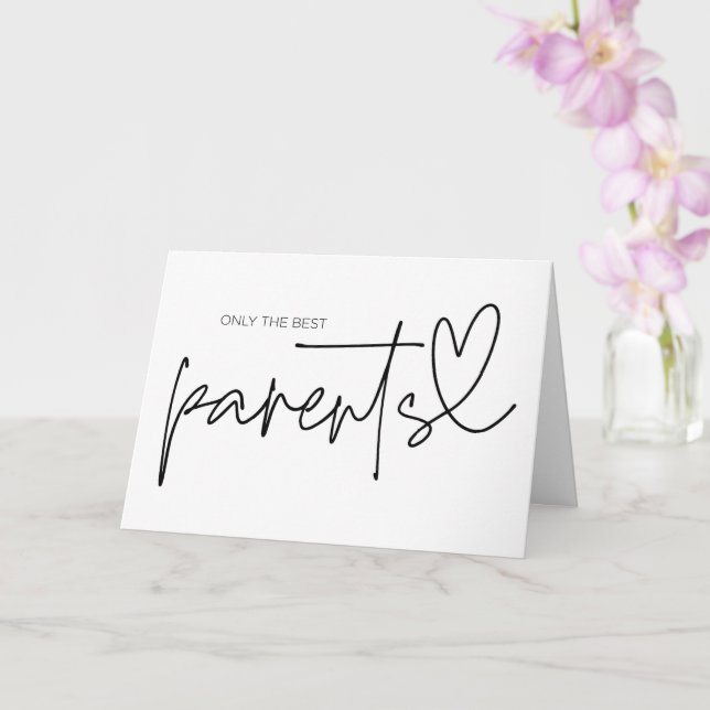 Carte Grossesse Bébé Révéler Parents Grand-parents à êtr (Orchidée)