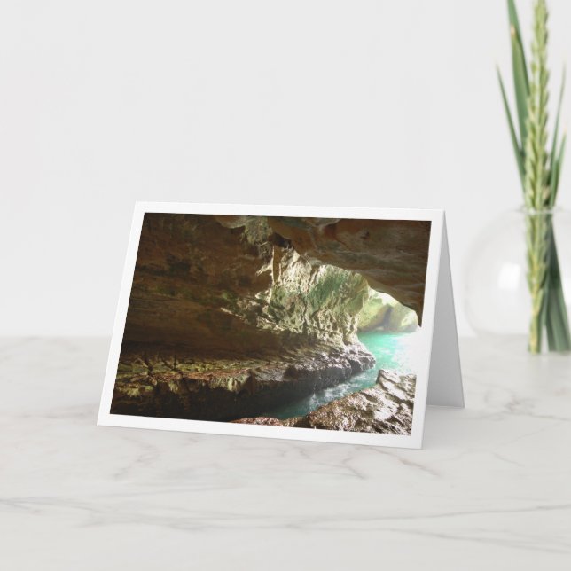 Carte Grotte de Rosh Hanikra (Devant)