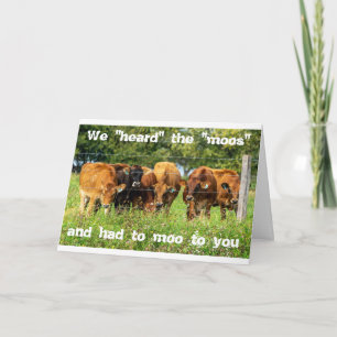 CARTE GROUPE AVEC BEAUCOUP D'HUMOUR "DEGRÉ REÇU"