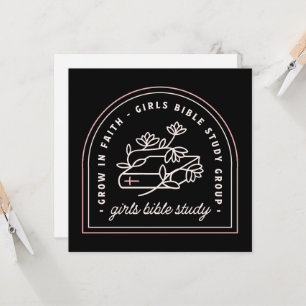 Carte Groupe chrétien d'étude biblique pour filles