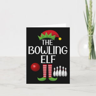 Carte Groupe Elf Correspondant Famille Costume de Noël L