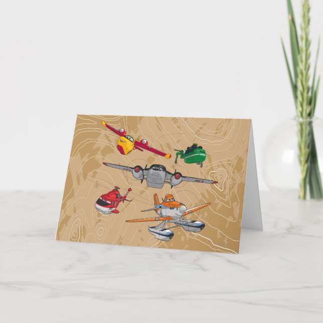 Carte Groupe Planes (Devant)