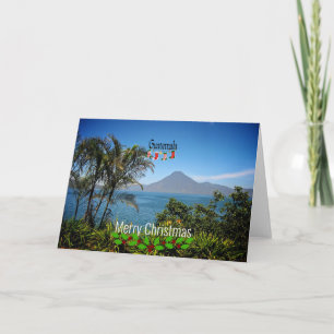 Carte Guatemala, Joyeux Noël,
