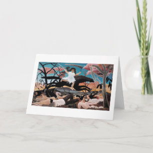 Carte Guerre, Henri Rousseau, 1894