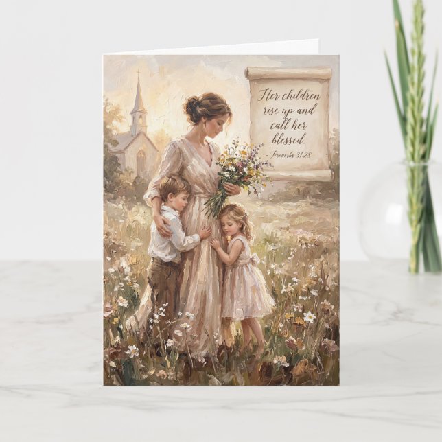 Carte Guided by Her Light Mother's Day Card (Devant)