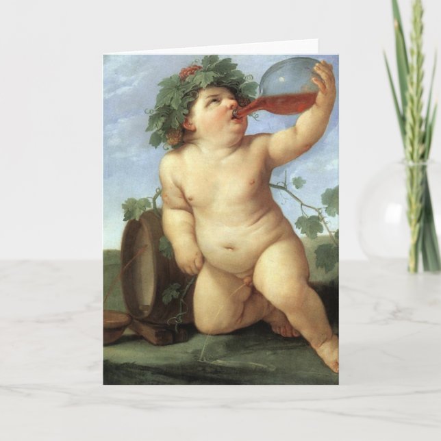 Carte Guido Reni - Bacchus (Devant)