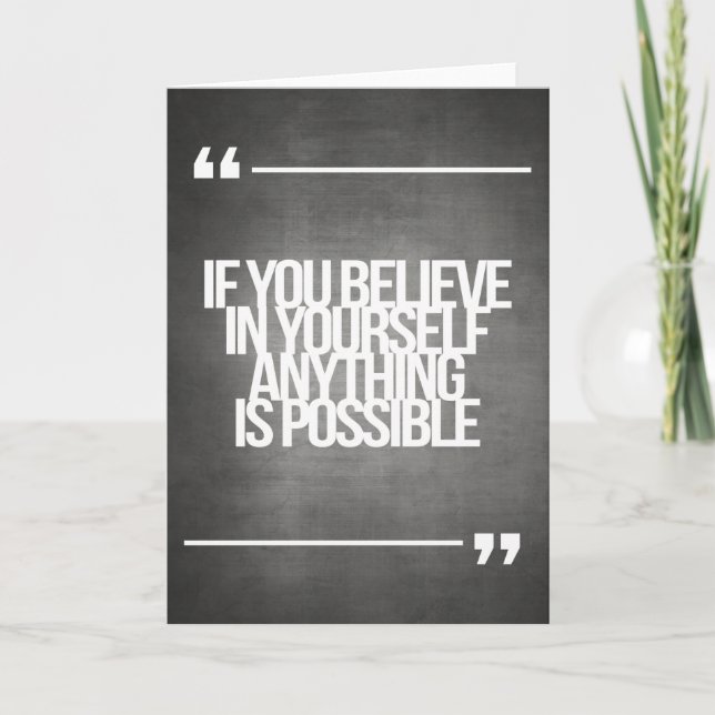 Carte Guillemets inspirants et motivants (Devant)