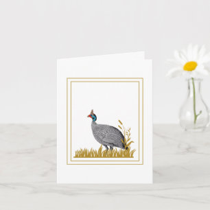 Carte Guinée Fowl