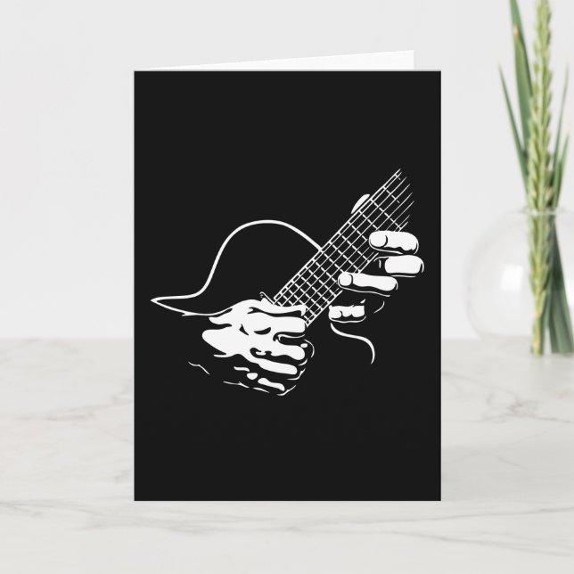 Carte Guitare Hands II (Devant)