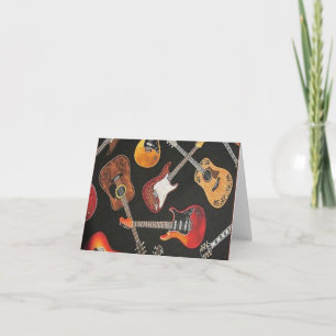 Carte Guitare Heaven Note