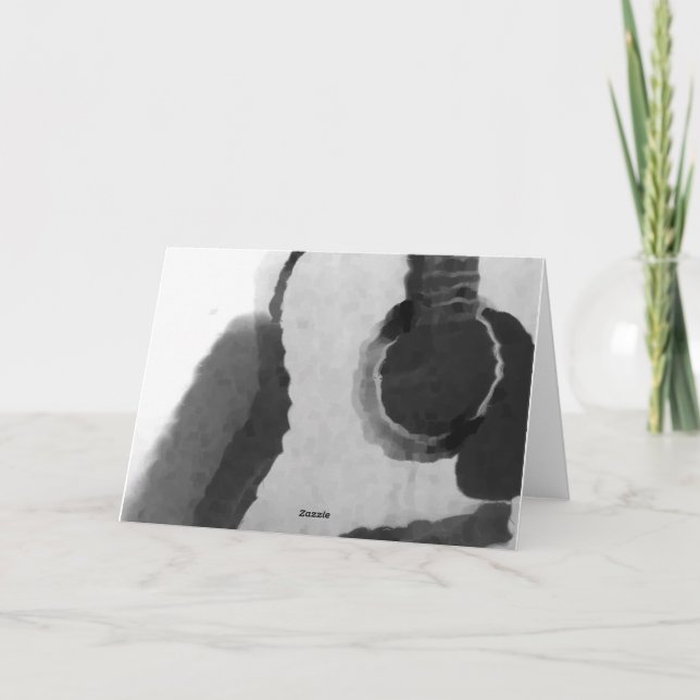 Carte Guitare huileuse (Dos)